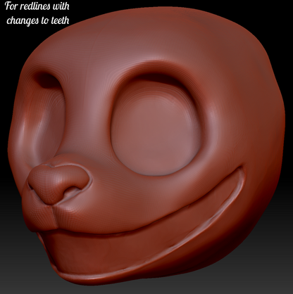 Kemono Toony Canine Head Base Variant 3