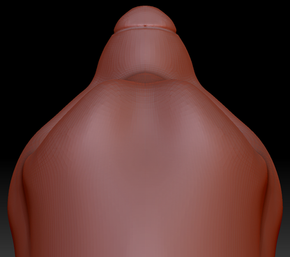 Kemono Toony Canine Static Jaw Head Base Variant 3
