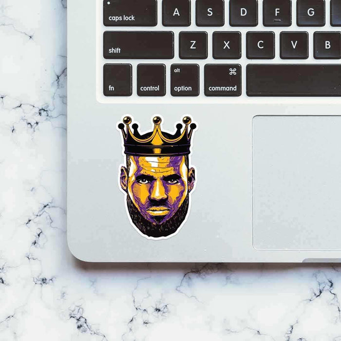 King LeBron sticker - Stickers | STICK IT UP