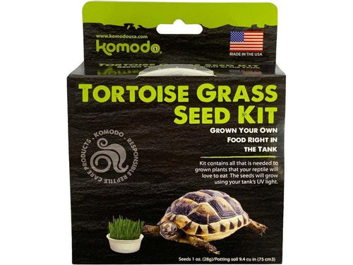 Komodo Grow Your Own Grass Seed Kit for Tortoise 6.5 in Komodo