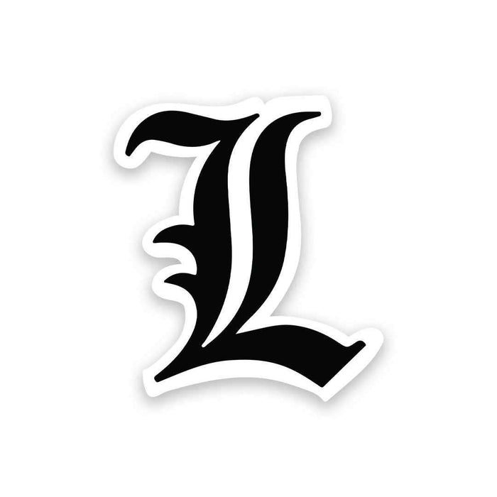 L logo Sticker - Stickers | STICK IT UP