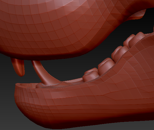 Large Bunny Realistic Style Jawset