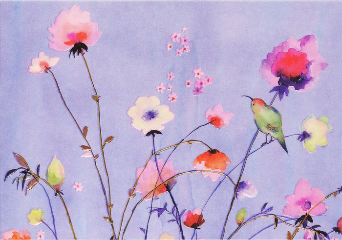 "Lavender Wildflowers" Note Cards