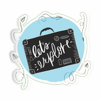 Let's Explore Sticker - Stickers | STICK IT UP