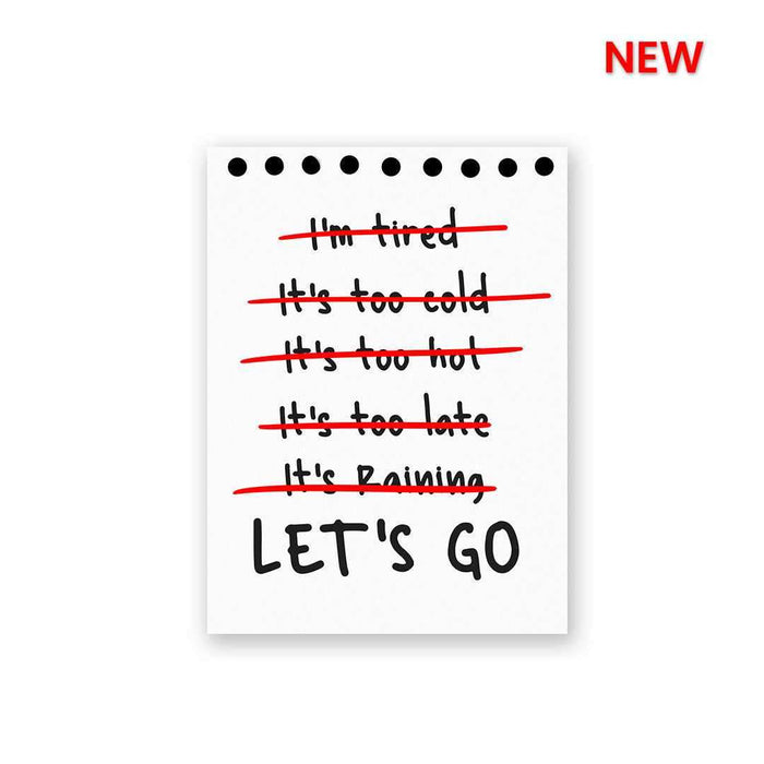 Let's GO Sticker - Stickers | STICK IT UP