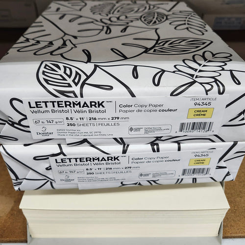 Lettermark Cream 67# Cardstock