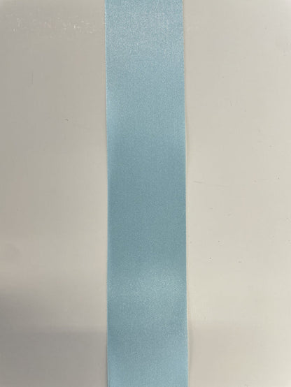 Light Blue Satin Ribbon