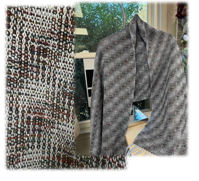 Line Dance - 16-shaft Pattern - One Warp, 4 Projects