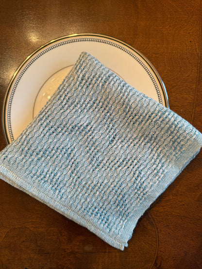 Linen Chevron Napkins - 10 or 12-shaft Pattern