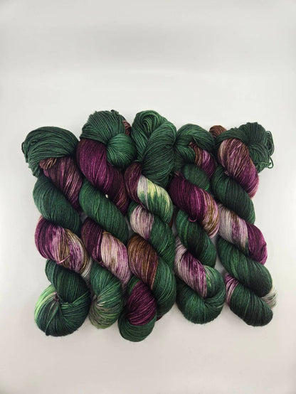Lofty Hand Dyed Sport weight yarn