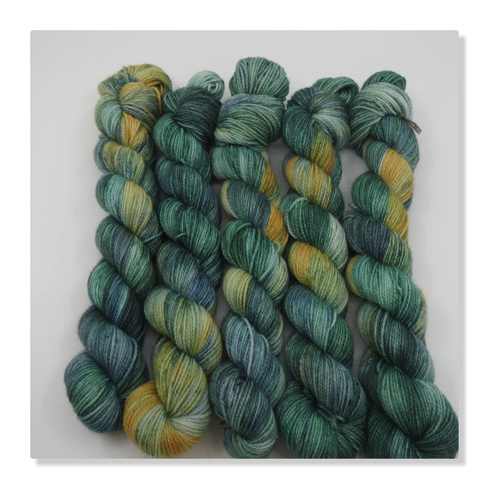 Lofty Hand Dyed Yarn - Fingering Weight Merino with Nylon