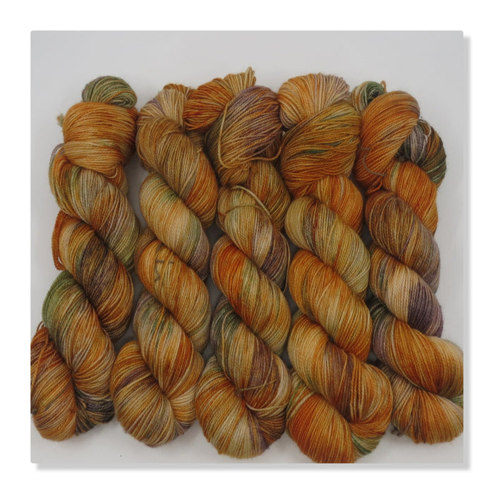 Lofty Hand Dyed Yarn - Fingering Weight Merino with Nylon