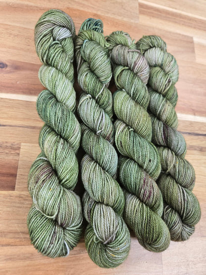 Lofty Hand Dyed Yarn - Fingering Weight Merino with Nylon