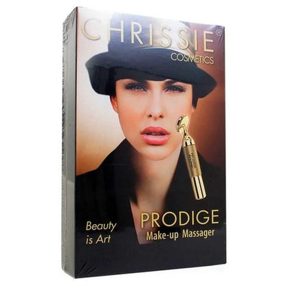 Masseur visage Chrissie Prodige Make-up massager pour un massage raffermissant et lissant. Optimise l'efficacité des soins dermocosmétiques.