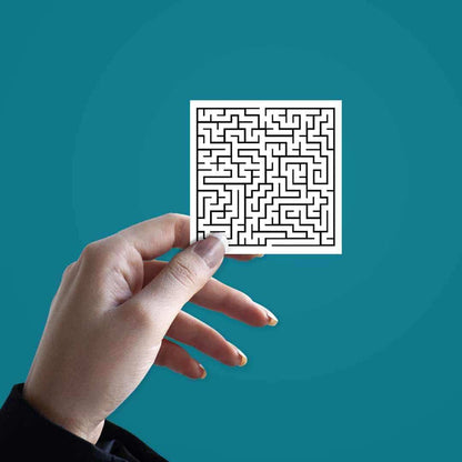 Maze Sticker - Stickers | STICK IT UP