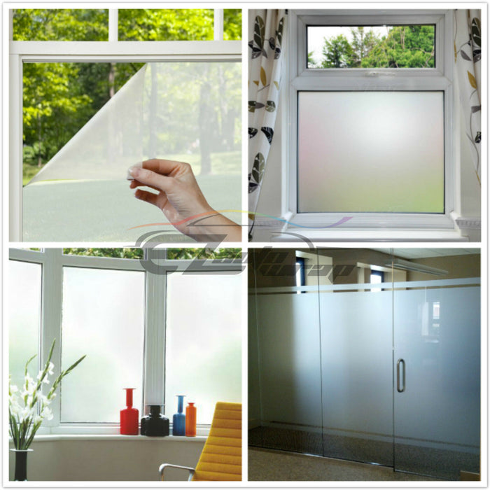 Medium Box Static Glass Window Film #45