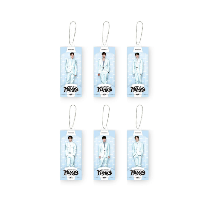 MONSTA X - THE X : NEXUS WORLD TOUR OFFICIAL MD RANDOM MINIATURE KEYRING - COKODIVE
