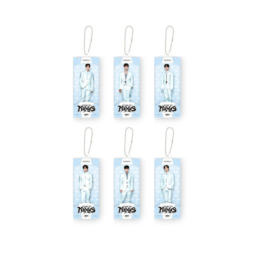 MONSTA X - THE X : NEXUS WORLD TOUR OFFICIAL MD RANDOM MINIATURE KEYRING - COKODIVE