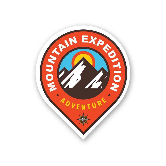 Mountain Expedition Sticker - Stickers | STICK IT UP