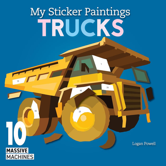 My Sticker Paintings: Trucks