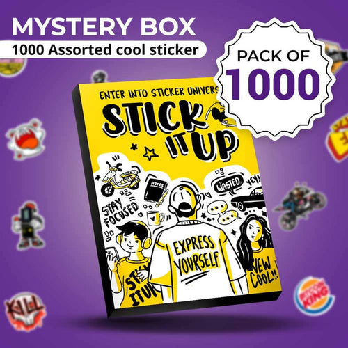 Mystery Box 7 [1000 Random Stickers] - Mystery Box | STICK IT UP
