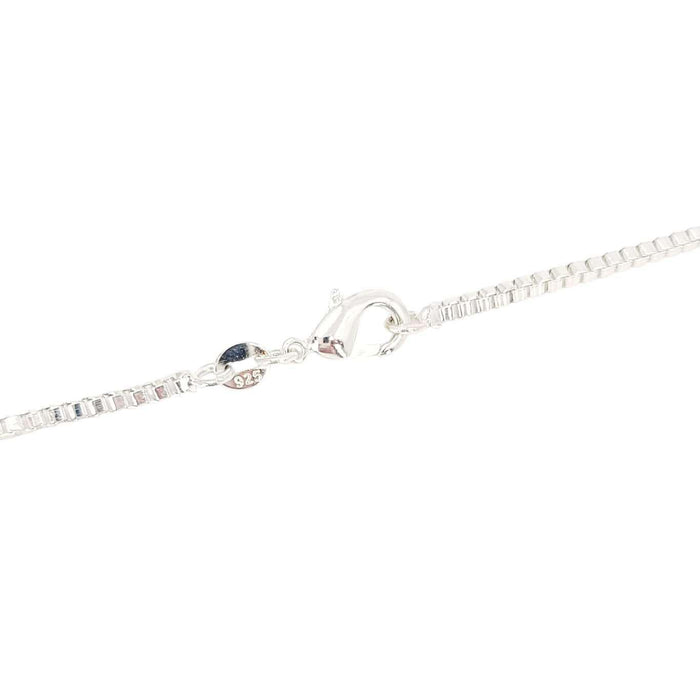 Necklace - Beaded Curved Bar (Orange Topaz) by Tiny Aloha