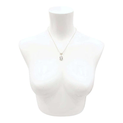 Necklace - Single Panda Pendant (Silver Plate) by Tiny Aloha