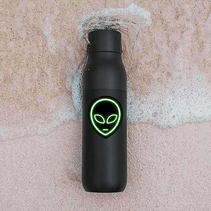 Neon Alien Sticker - Stickers | STICK IT UP