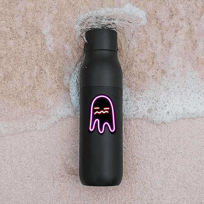 Neon Bored ghost Sticker - Stickers | STICK IT UP