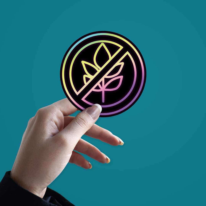 Neon No weed Sticker - Stickers | STICK IT UP