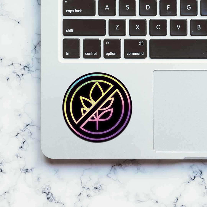 Neon No weed Sticker - Stickers | STICK IT UP