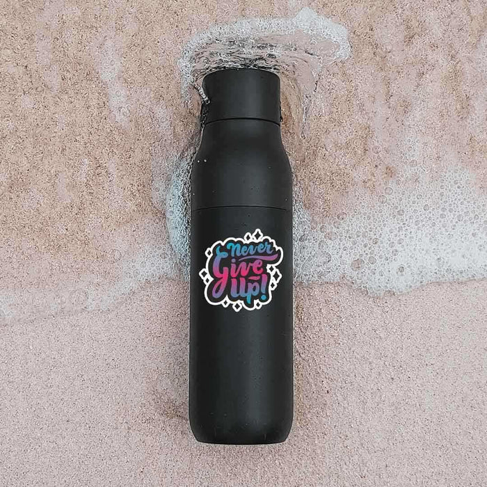 Never give up Sticker - Stickers | STICK IT UP