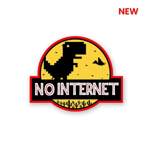 No Internet Sticker - Stickers | STICK IT UP