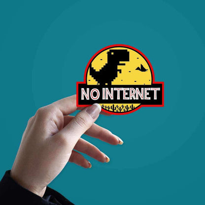 No Internet Sticker - Stickers | STICK IT UP