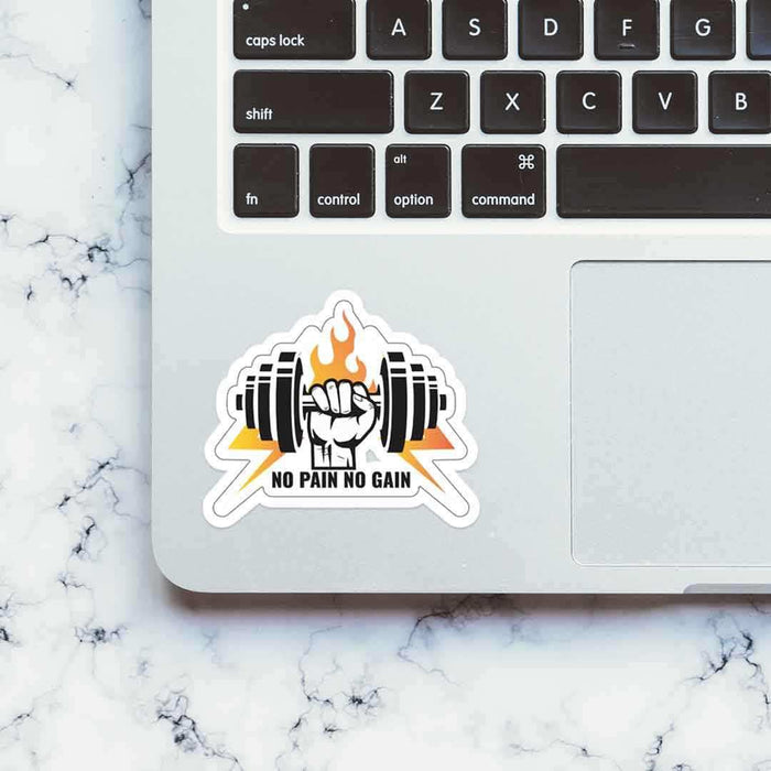 No Pain No Gain Sticker - Stickers | STICK IT UP