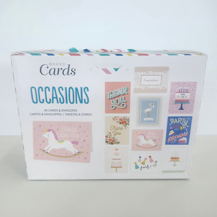 "Occasions" Boxed Cards