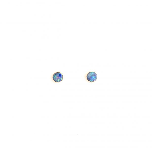 Opal Stud Earrings