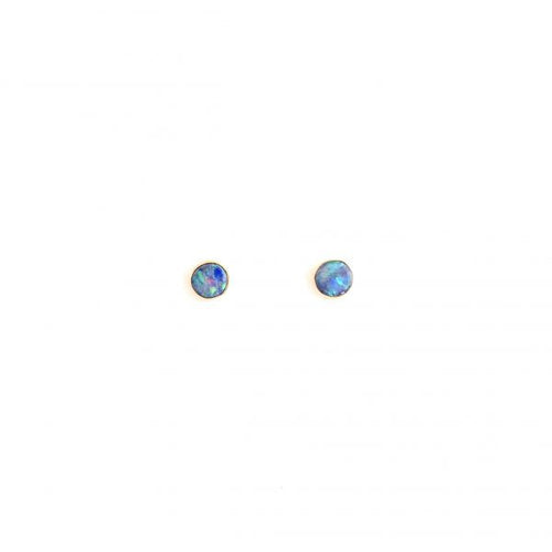 Opal Stud Earrings