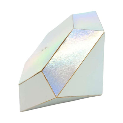 Ornament - Medium Rainbow Gem in Diamond Simple by Paper and Blade
