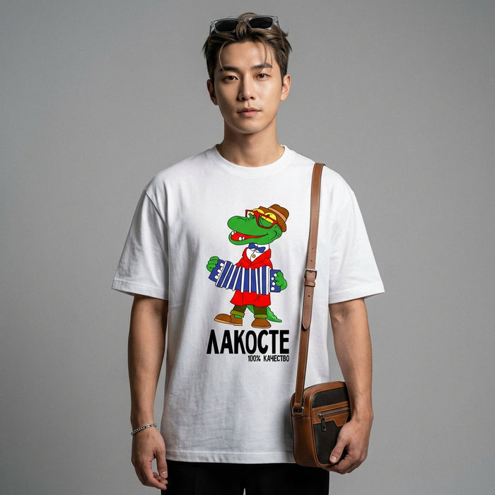 T-shirt oversize en coton noir pour un look streetwear homme - Taille S
