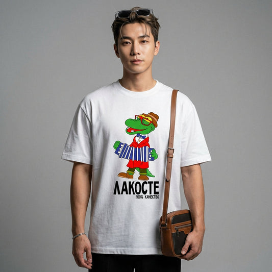 T-shirt oversize en coton noir pour un look streetwear homme - Taille S