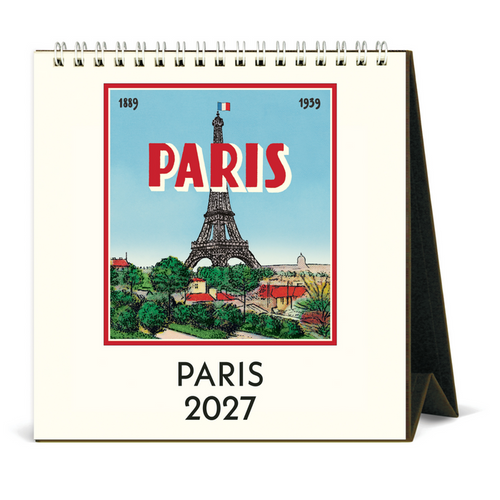 Paris Desk Calendar 2027