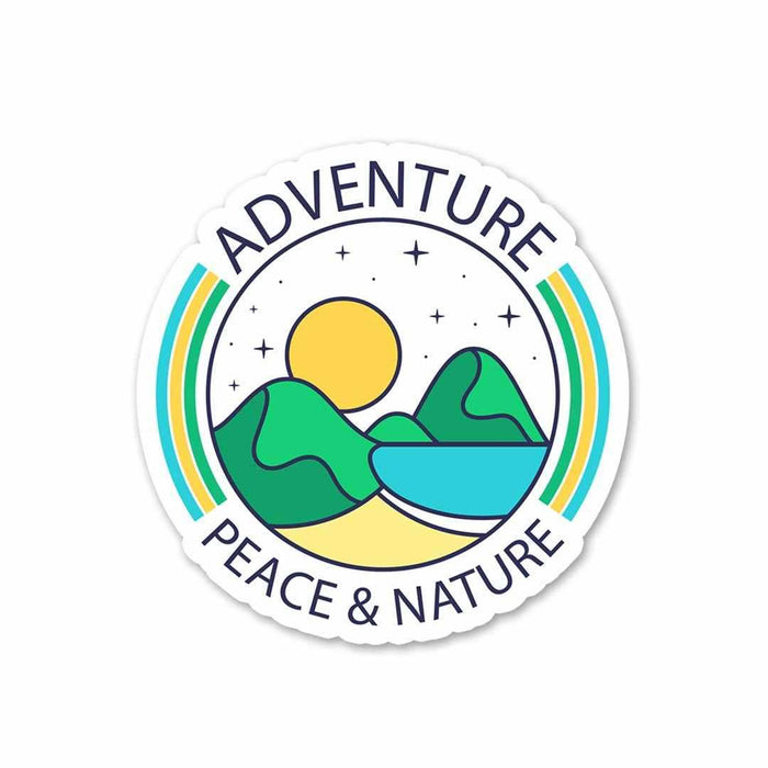 Peace and Nature Sticker - Stickers | STICK IT UP