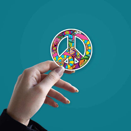 Peace Graffiti sticker - Stickers | STICK IT UP