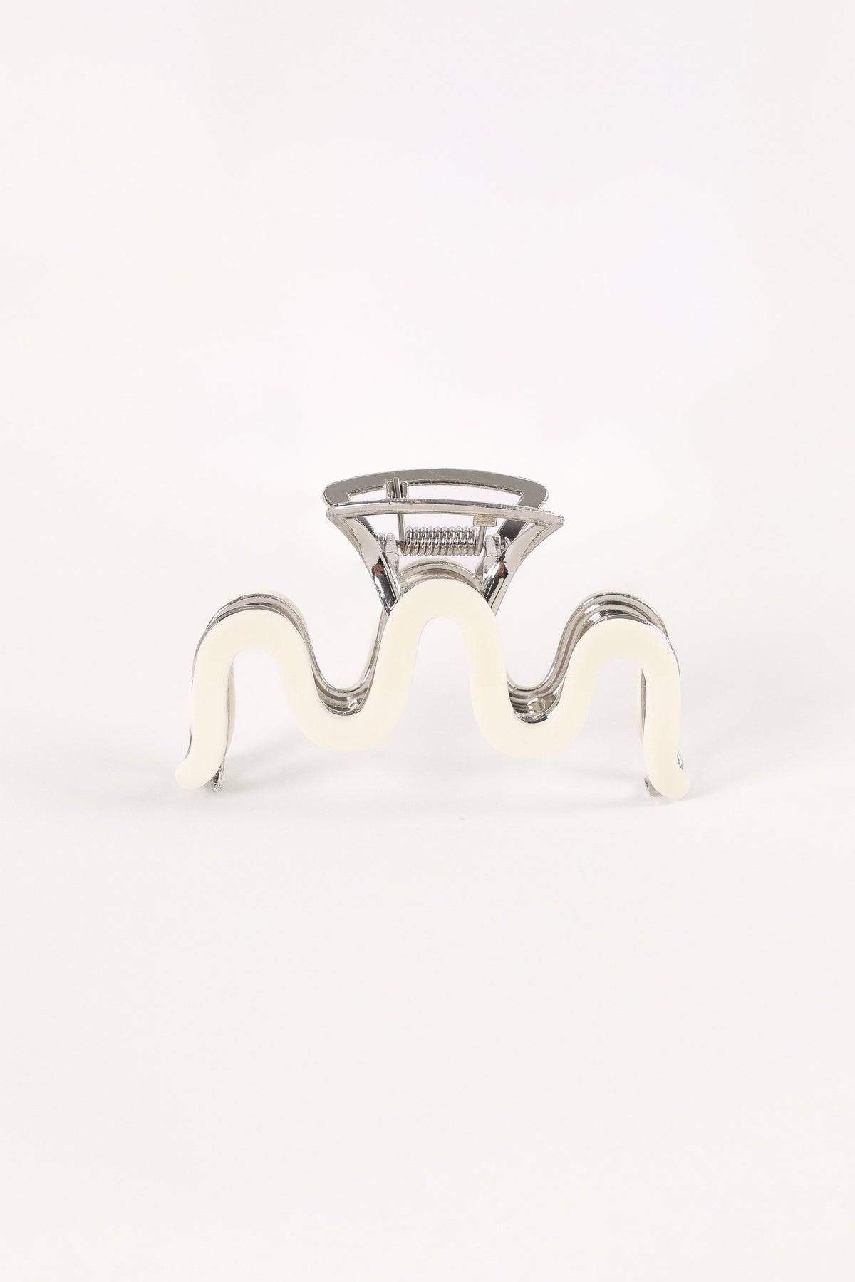 Aimee Hair Clip - White
