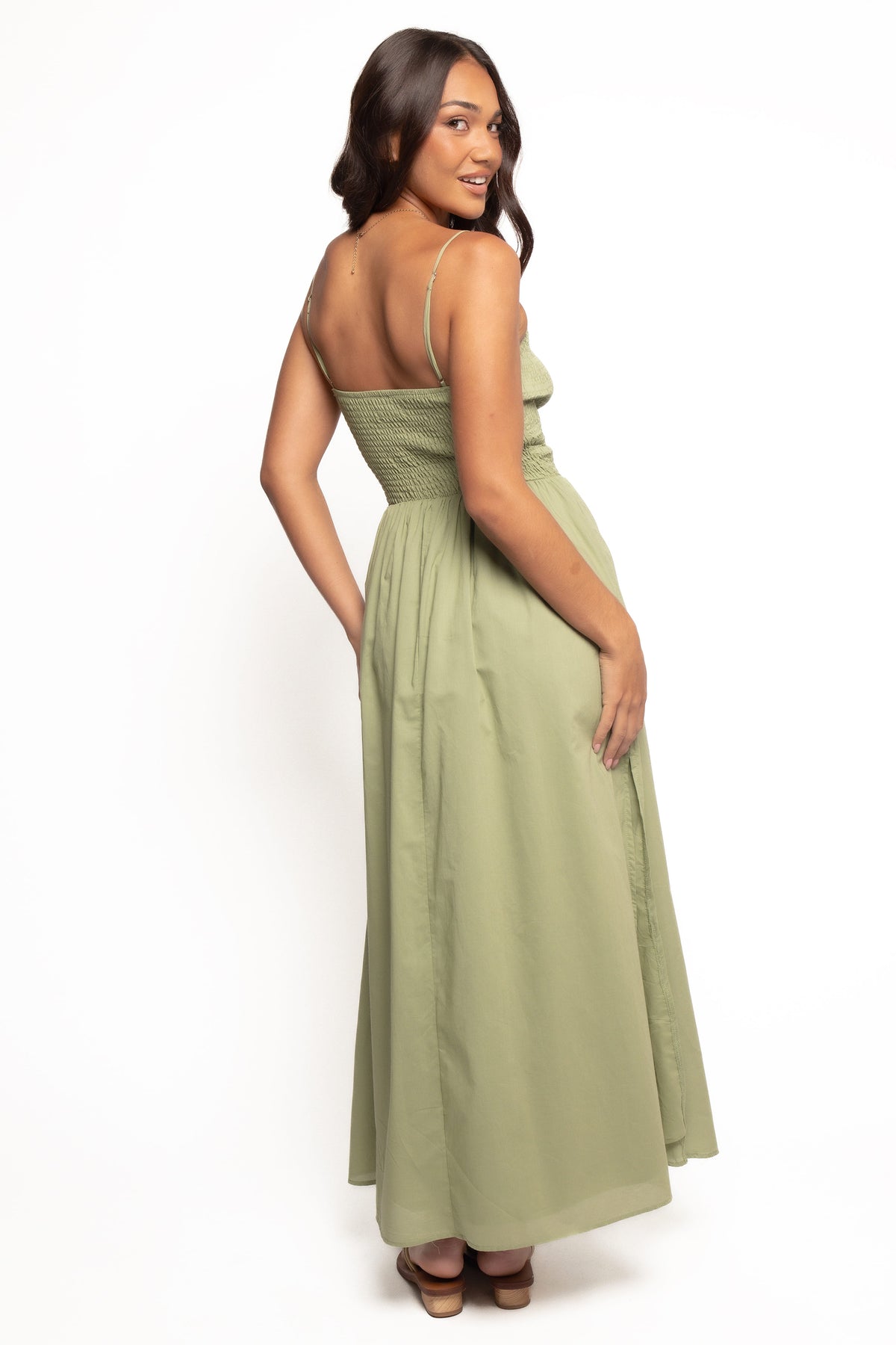 Cagnes Maxi Dress - Olive