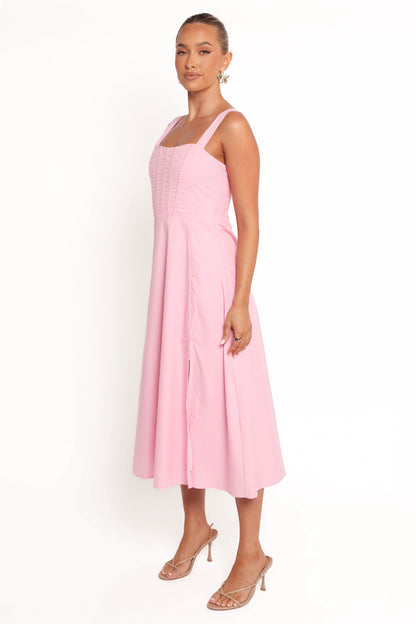 Cosima Midi Dress - Pink