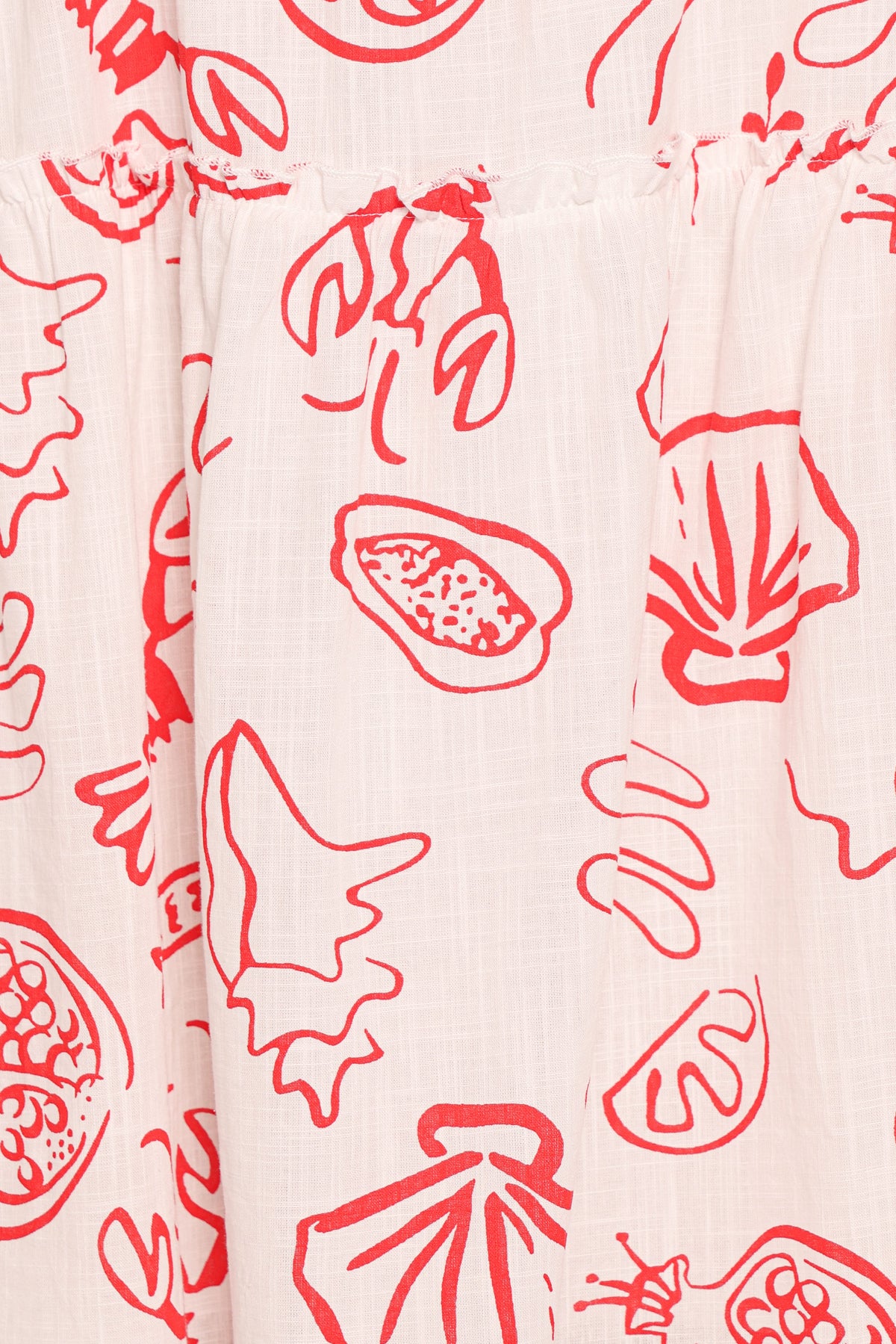 Elena Mini Dress - Red Lobster