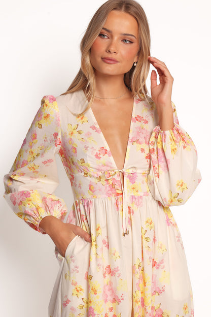 Celestine Jumpsuit - Pink Floral