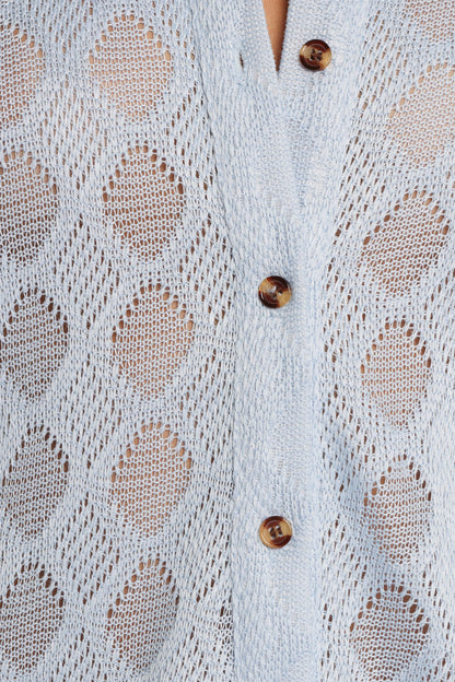 Cora Knit Shirt - Blue
